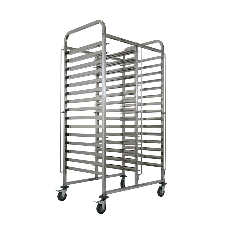 Kitchen Baking Cart - ステンレス製パン台車、パンオーブントロリーカートラック、収納キッチンカート、金属製冷却トレイラック、ベイクキッチントロリー