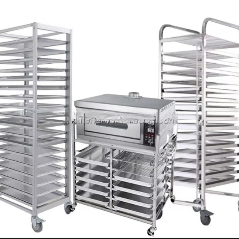 Kitchen Baking Cart - キッチン機器カート ベーキング冷却乾燥脱水用 高品質304ステンレス鋼パレットラック