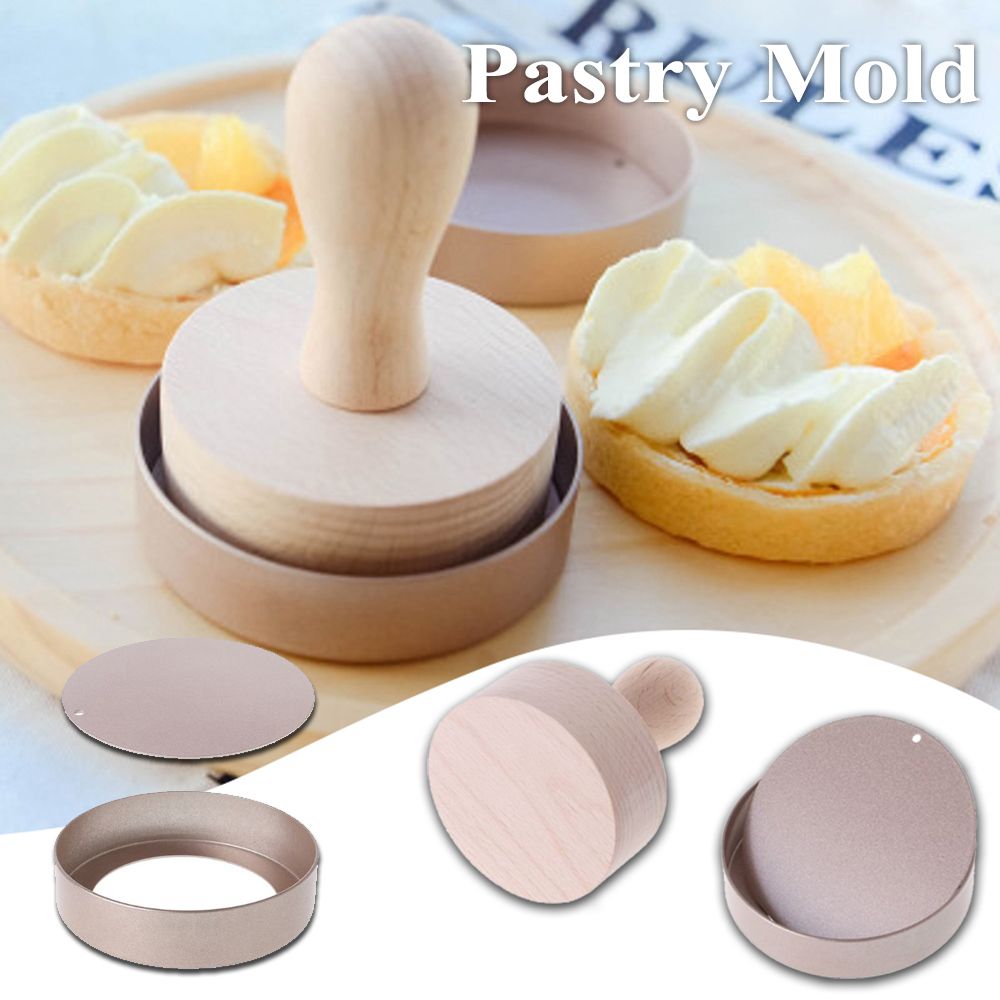 Tart Pan Loose - キッチン実用的なルースボトムデザートアルミ合金ベーキングツールタルト型パイパンペストリープッシャーケーキ型