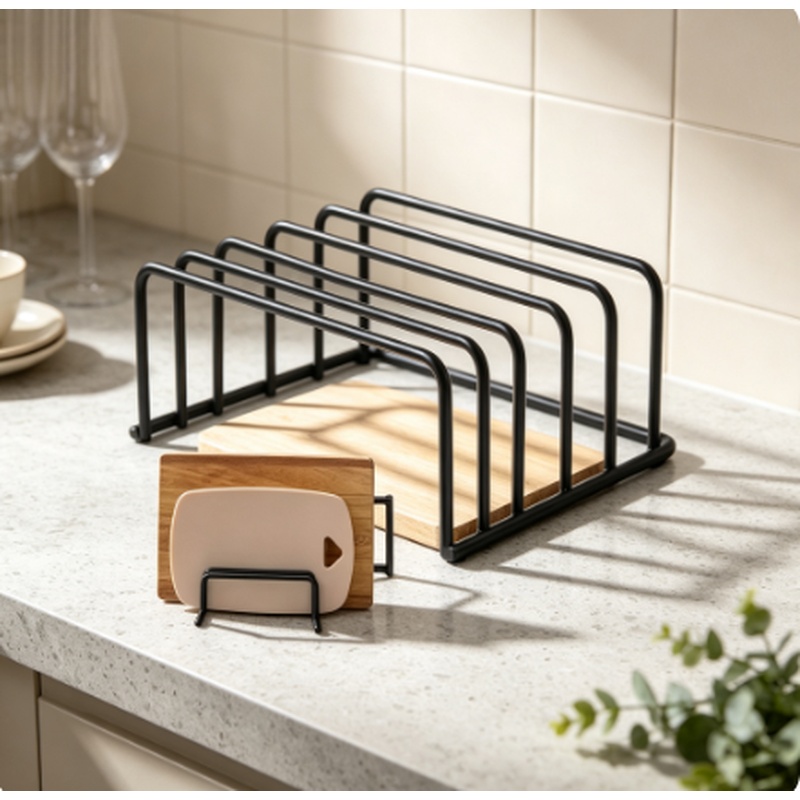 Kitchen Cabinet Baking Organizer - キッチンまな板収納ラックキャビネットオーガナイザーホルダーベーキングツールキッチンアクセサリー