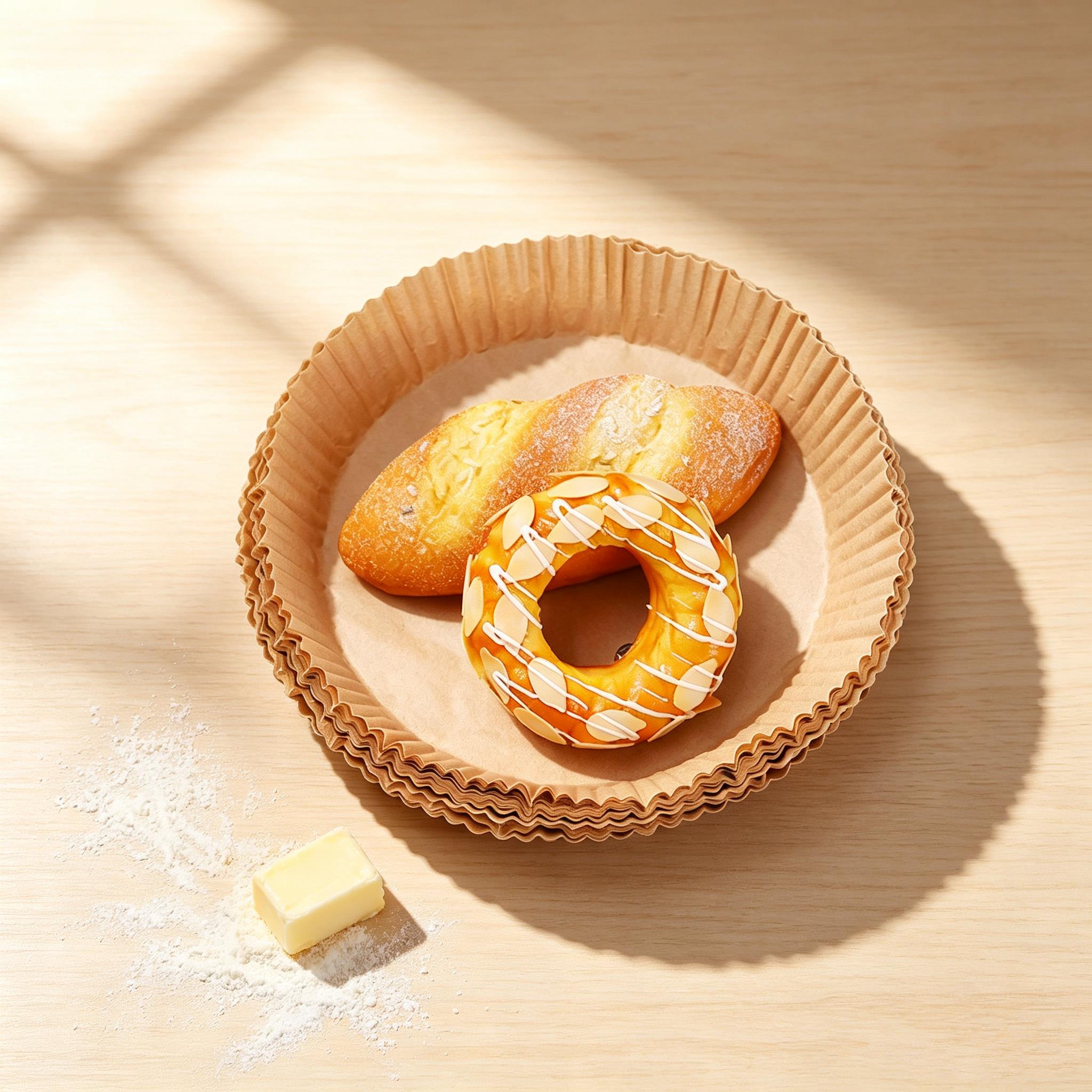 50/100 個エアフライヤー使い捨て紙ライナーノンスティッ - Kitchen Grade Baking Sheet のレビューと価格