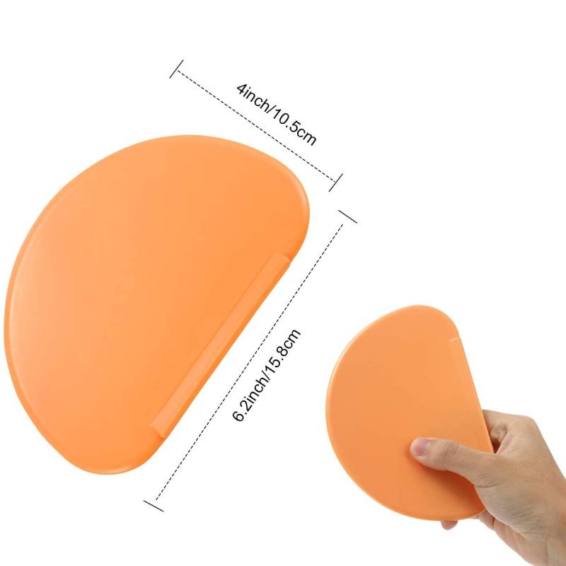 1 個の柔軟なボウルスクレーパー生地スクレーパースパチュラ多 - Dough Scraper Curved のレビューと価格