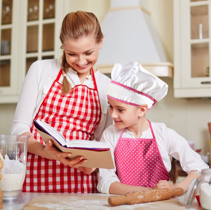 女の子男の子ごっこ遊びキッチンベーキングキットエプロンシェフ - Kitchen Baking Cloth のレビューと価格