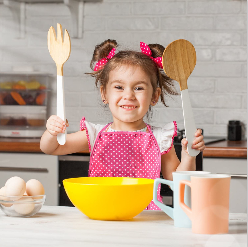 女の子男の子ごっこ遊びキッチンベーキングキットエプロンシェフ - Kitchen Baking Cloth のレビューと価格