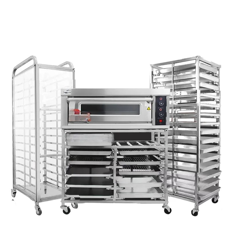 ステンレス製ベーキングトレイラックカート、多層トロリーケーキ - Kitchen Baking Cart のレビューと価格