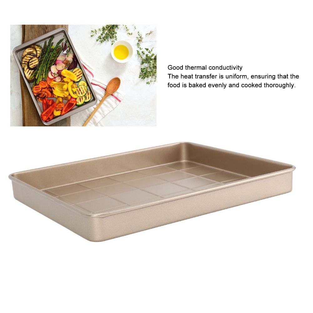 耐久性のあるカーボンスチール製シートパン、ノンスティック加工 - Kitchen Grade Baking Sheet のレビューと価格