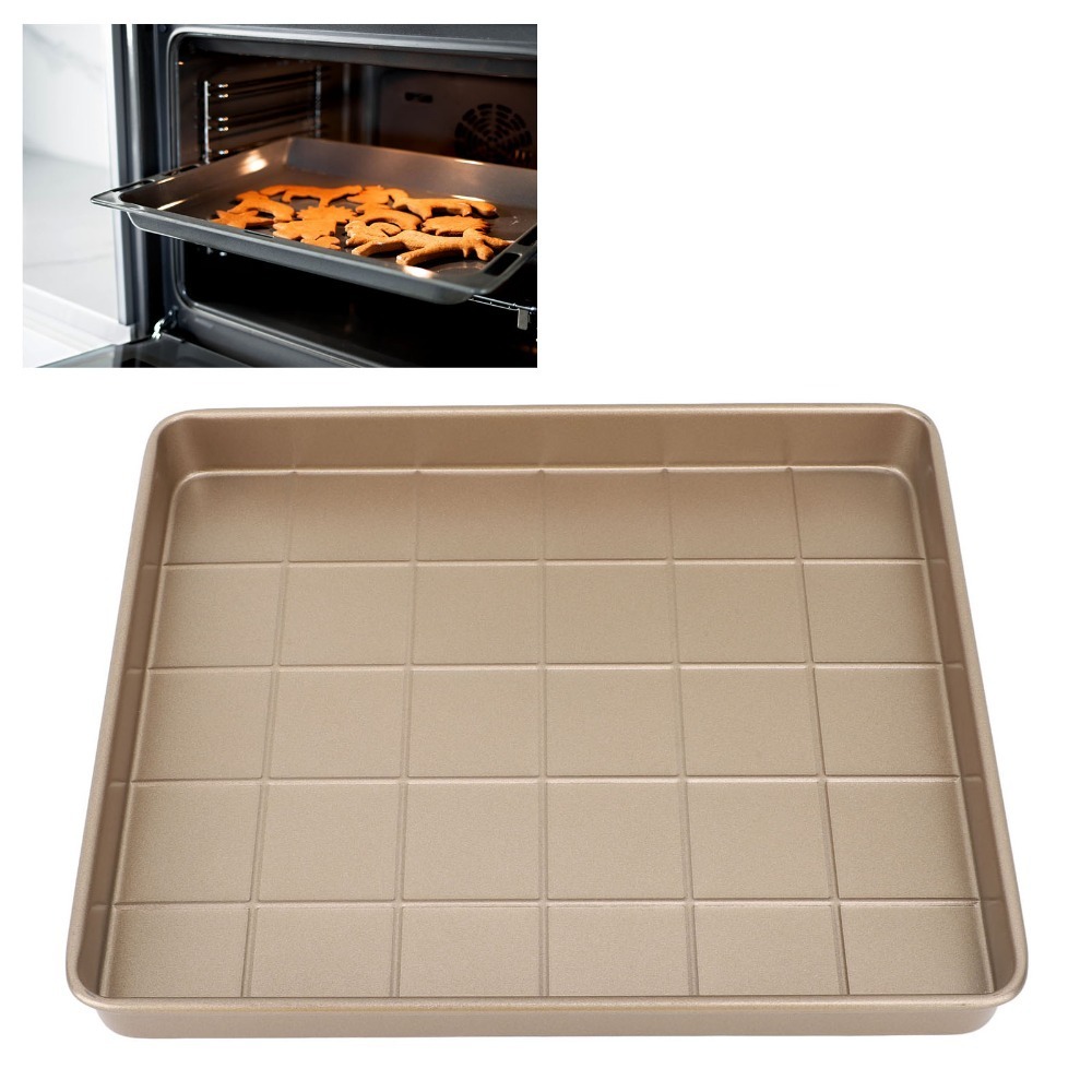 耐久性のあるカーボンスチール製シートパン、ノンスティック加工 - Kitchen Grade Baking Sheet のレビューと価格