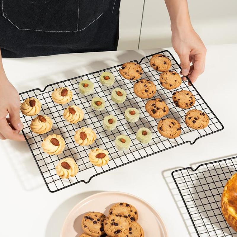 ステンレス製パンビスケットケーキ冷却ラック、水切りラック、冷 - Kitchen Accessories For Baking のレビューと価格