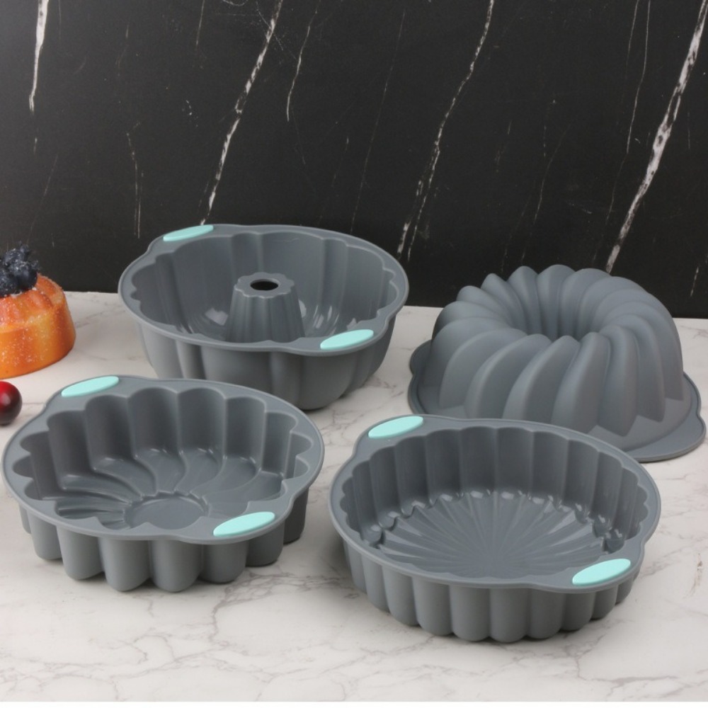シリコーンケーキ型耐熱ノンスティックオーブンベーキングパン  - Kitchen Oven Baking Pans のレビューと価格