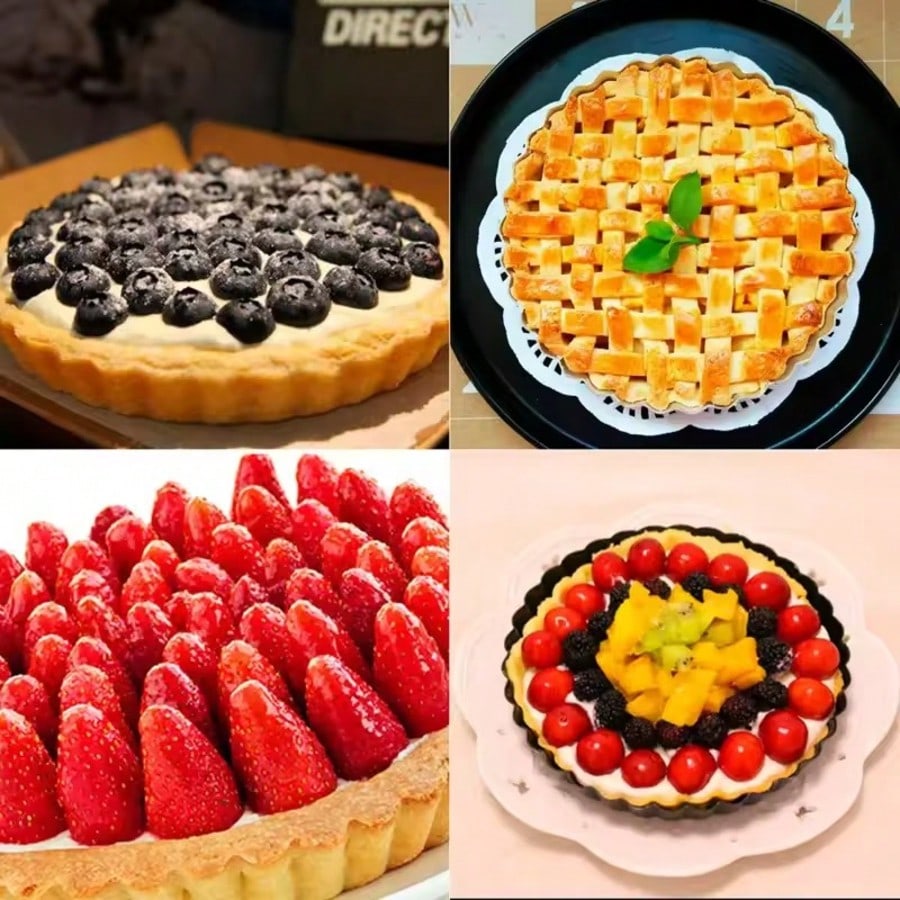 ノンスティックタルトキッシュフランパンパイピザケーキ型取り外 - Tart Pan Loose のレビューと価格