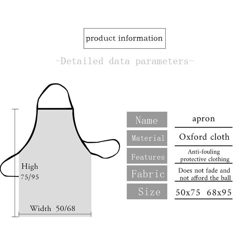男性と女性のためのマニキュアパターンのエプロン,シェフのため - Kitchen Baking Cloth のレビューと価格