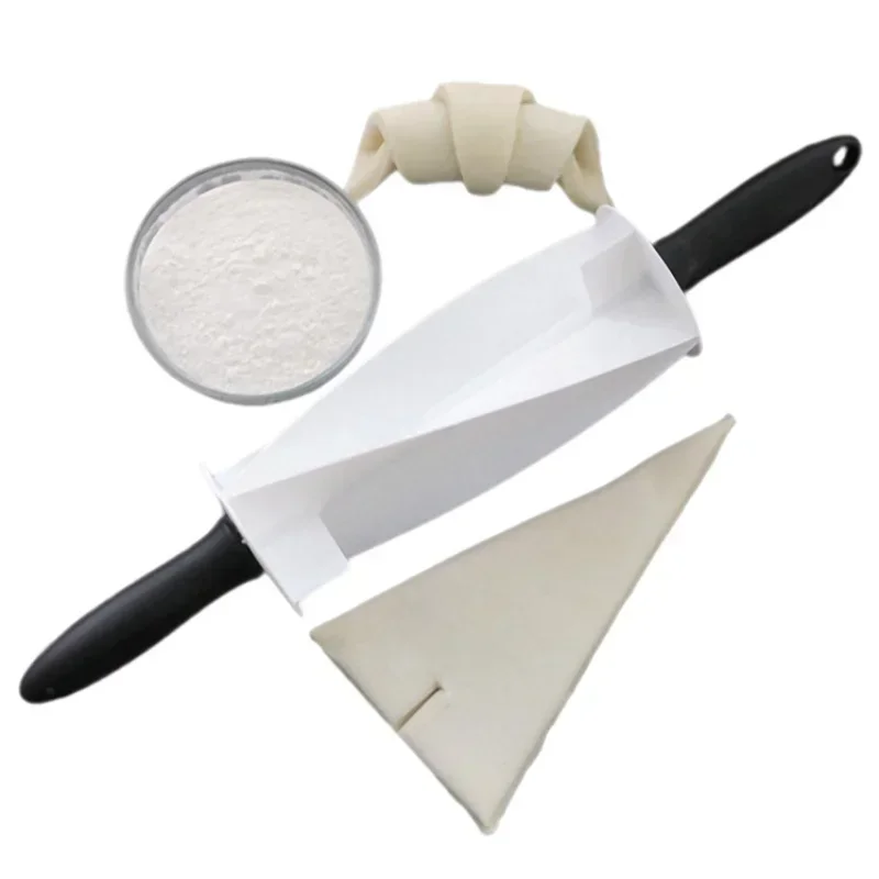 1pc クロワッサン生地カッタープラスチッククイック簡単ロー - Kitchen Roll Baking のレビューと価格