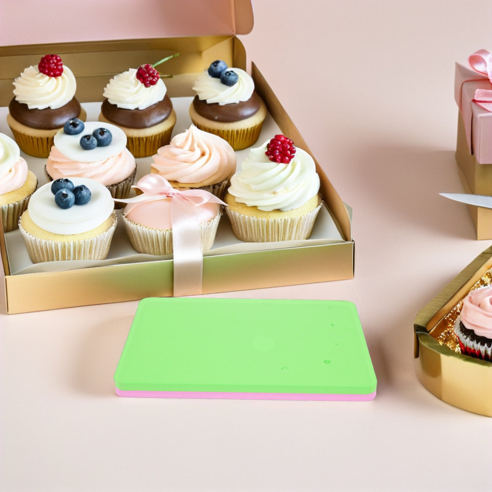 3 個フォンダンケーキモデリングパッドソフトスポンジノンスリ - Kitchen Accessories For Baking のレビューと価格