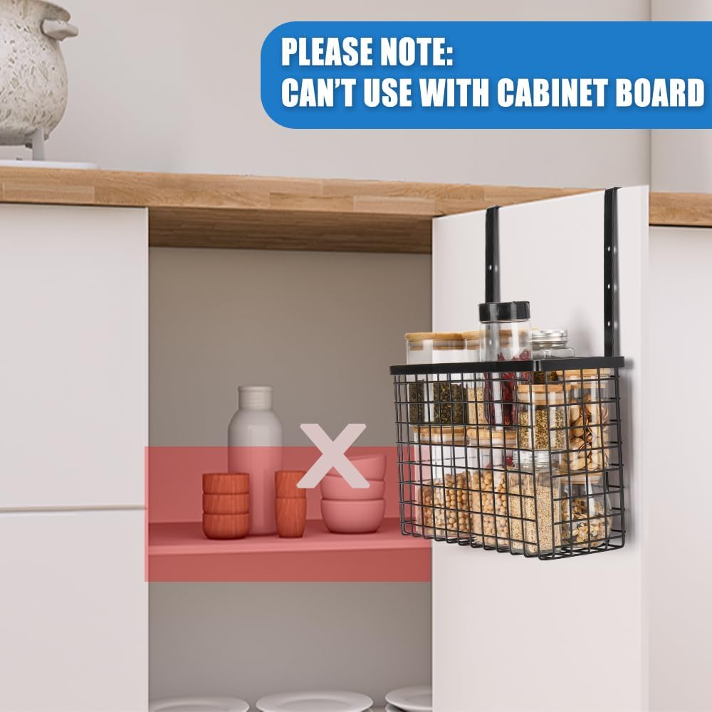 2パックキャビネットドアオーガナイザー、タオルバー付きキャビ - Kitchen Cabinet Baking Organizer のレビューと価格