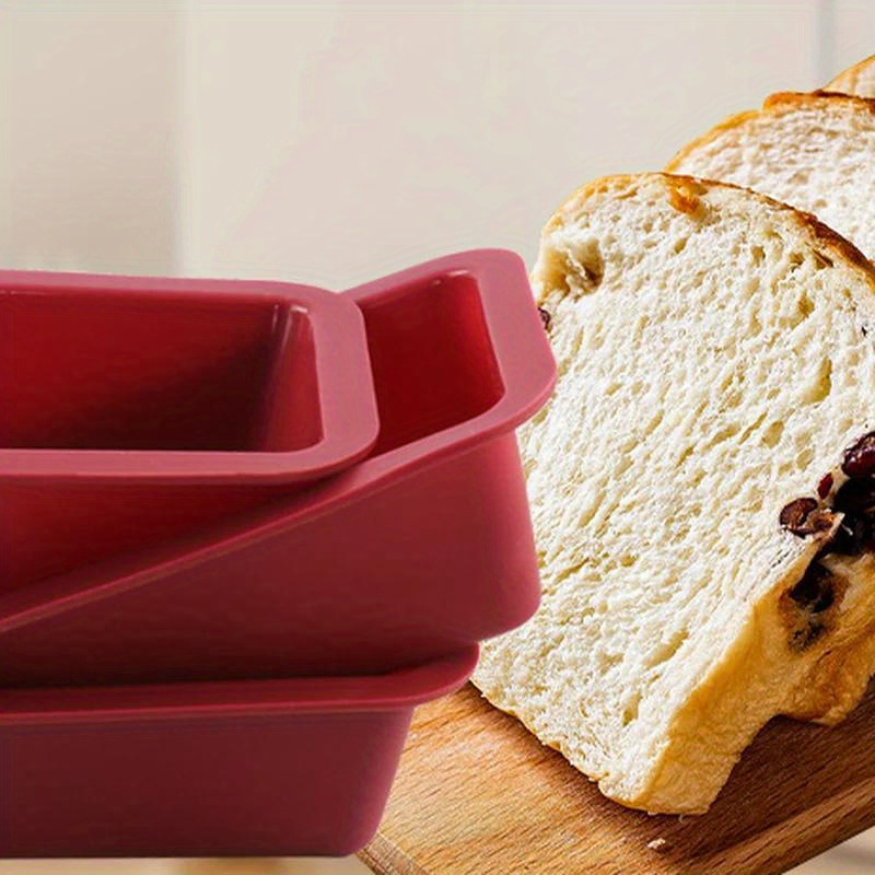 シリコーンベーキングモールドノンスティック長方形ケーキパンミ - Mini Kitchen Baking のレビューと価格