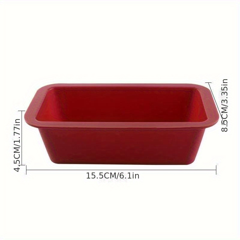 シリコーンベーキングモールドノンスティック長方形ケーキパンミ - Mini Kitchen Baking のレビューと価格