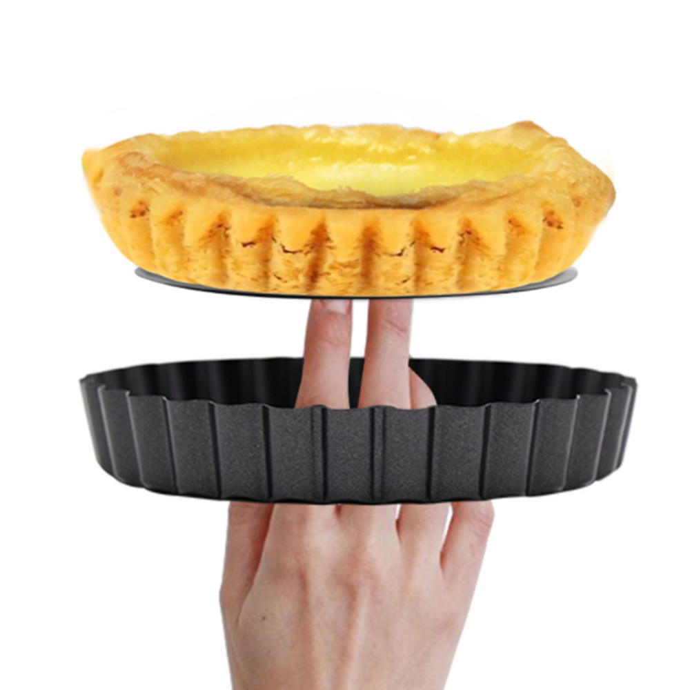 ミニパイマフィカーカップケーキパン,10/12cm,ベーキン - Tart Pan Loose のレビューと価格