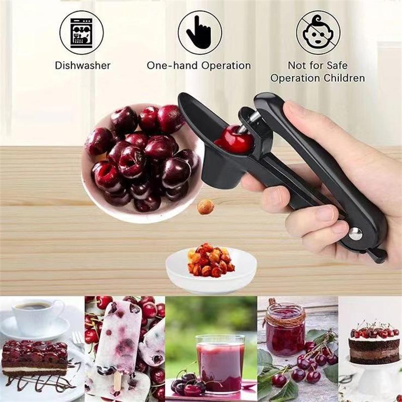 【S】キッチン用品 チェリーコア種子除去器 チェリーピッター - Kitchen Accessories For Baking のレビューと価格