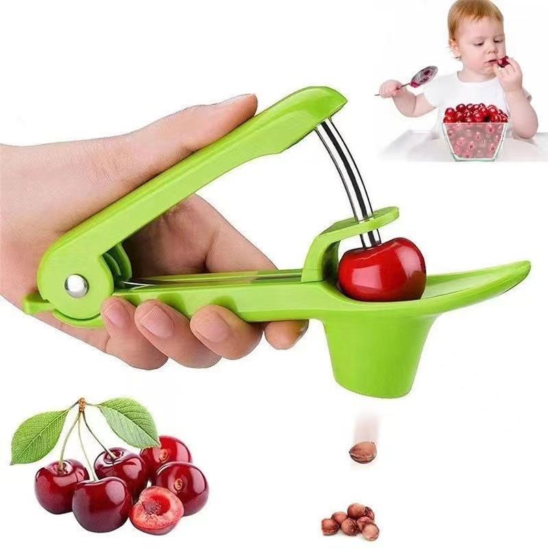 【S】キッチン用品 チェリーコア種子除去器 チェリーピッター - Kitchen Accessories For Baking のレビューと価格