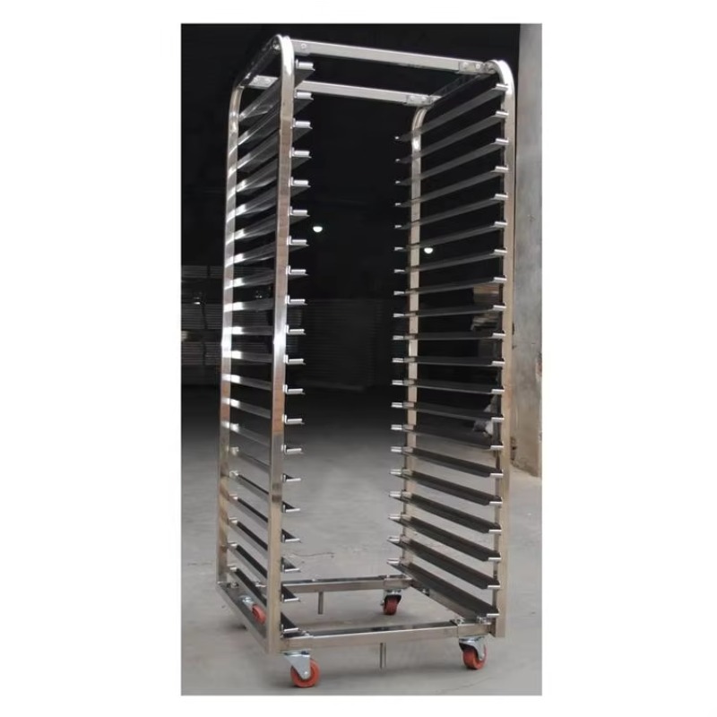 キッチン用品 20段 ステンレス製シートパンラック ベーキン - Kitchen Baking Cart のレビューと価格