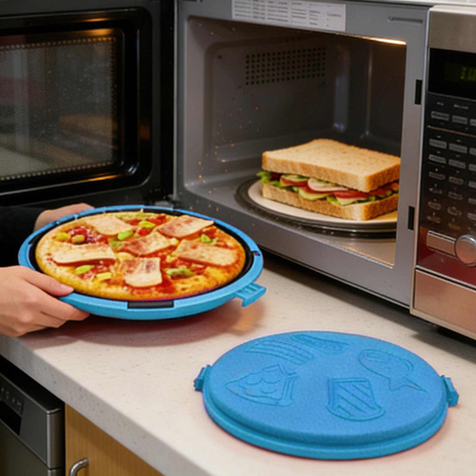 電子レンジグリルパン クイックヒートピザトレイ 電子レンジグ - Kitchen Oven Baking Pans のレビューと価格