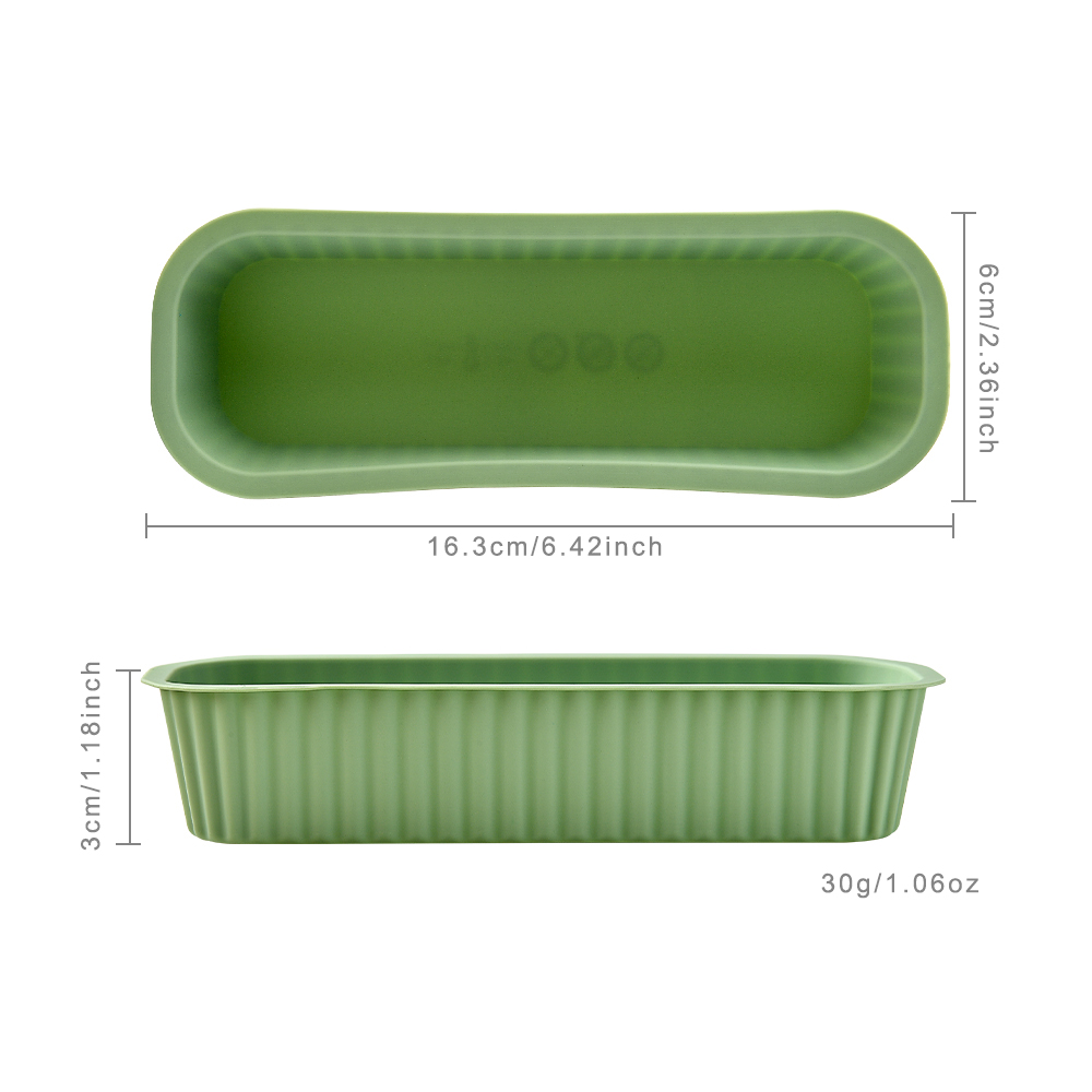 1/4 個ミニ家庭用長方形シリコーン型キャンディトースト型パ - Mini Kitchen Baking のレビューと価格