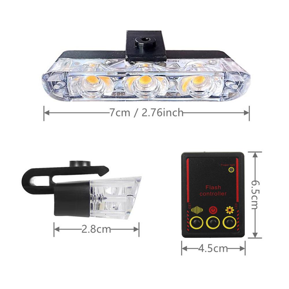 12V車用グリルストロボライトヘッド4x3 LEDミニフラッ - Mini Kitchen Baking のレビューと価格