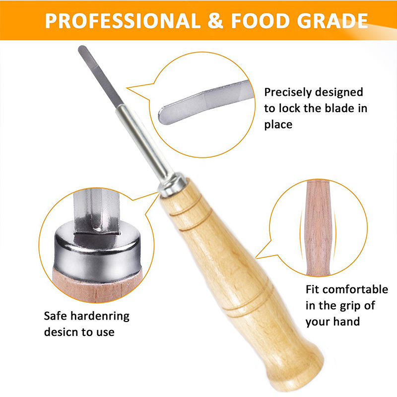 プラスチック/木製パンラメツールベーカリースクレーパーパンナ - Dough Scraper Curved のレビューと価格