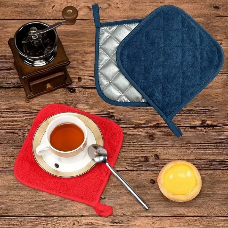 吊り下げ式キッチン断熱パッドタオルクロスキッチン耐熱高温ベー - Kitchen Baking Cloth のレビューと価格