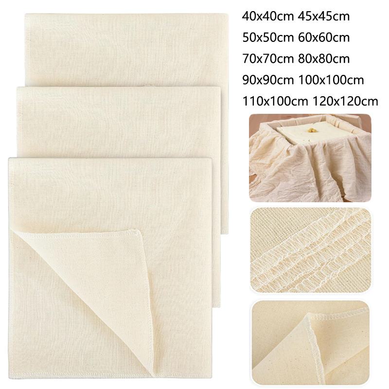 綿ガーゼモスリン豆腐チーズ豆乳ワインフィルター布キット DI - Kitchen Baking Cloth のレビューと価格