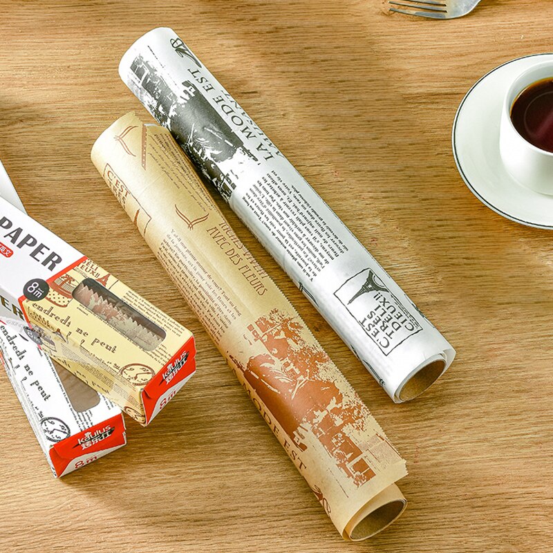パンクキッチンツール用の8mクッキングペーパー8mカットしや - Kitchen Roll Baking のレビューと価格