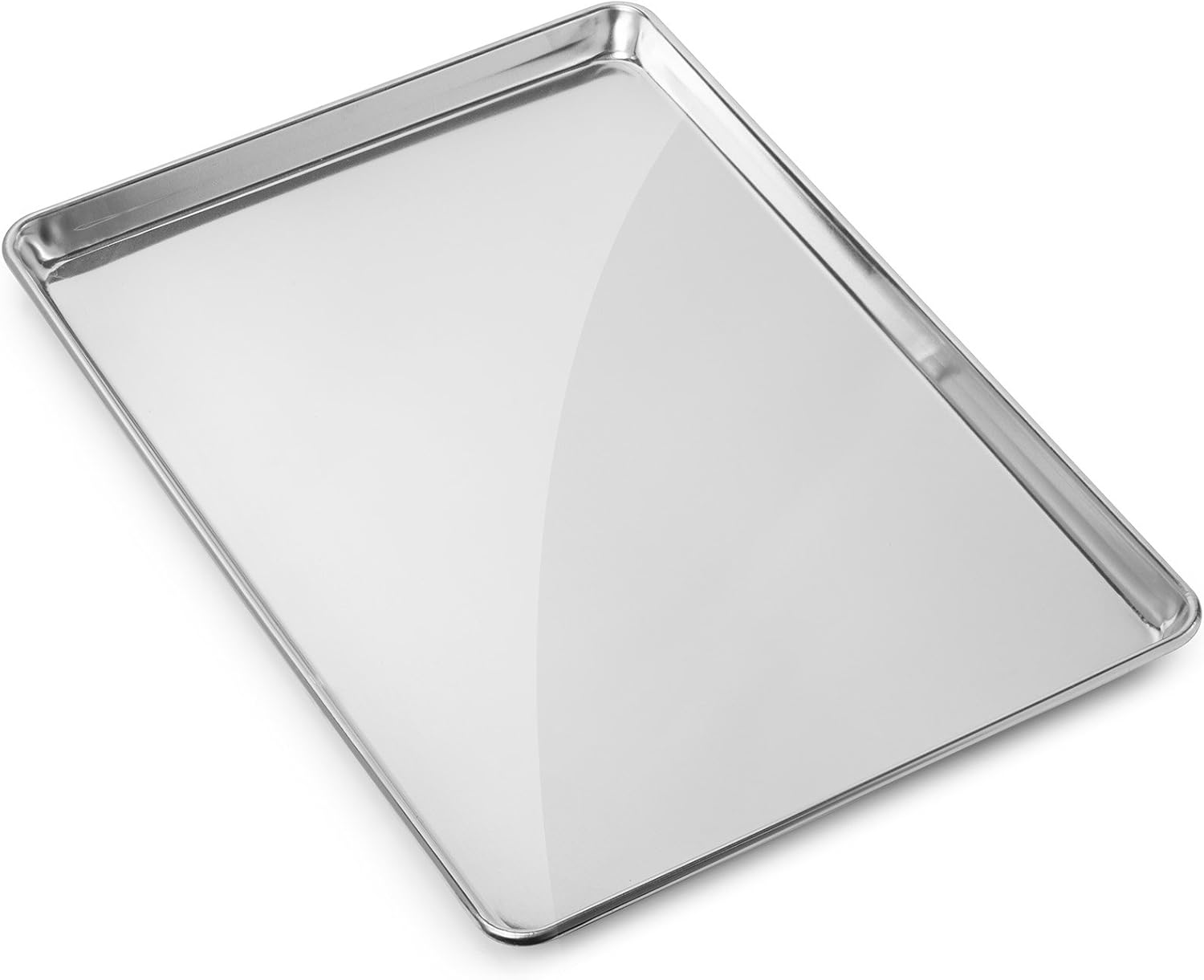 フルサイズ業務用アルミシートパンセット、ワイヤー補強縁付き高 - Kitchen Grade Baking Sheet のレビューと価格