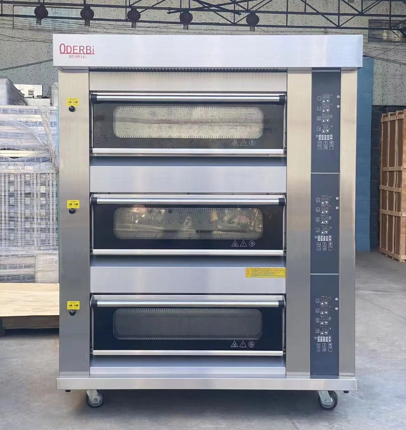 業務用カスタマイズ3段6トレイガスオーブン ピザ・パン・ケー - Commercial Kitchen Baking Equipment のレビューと価格