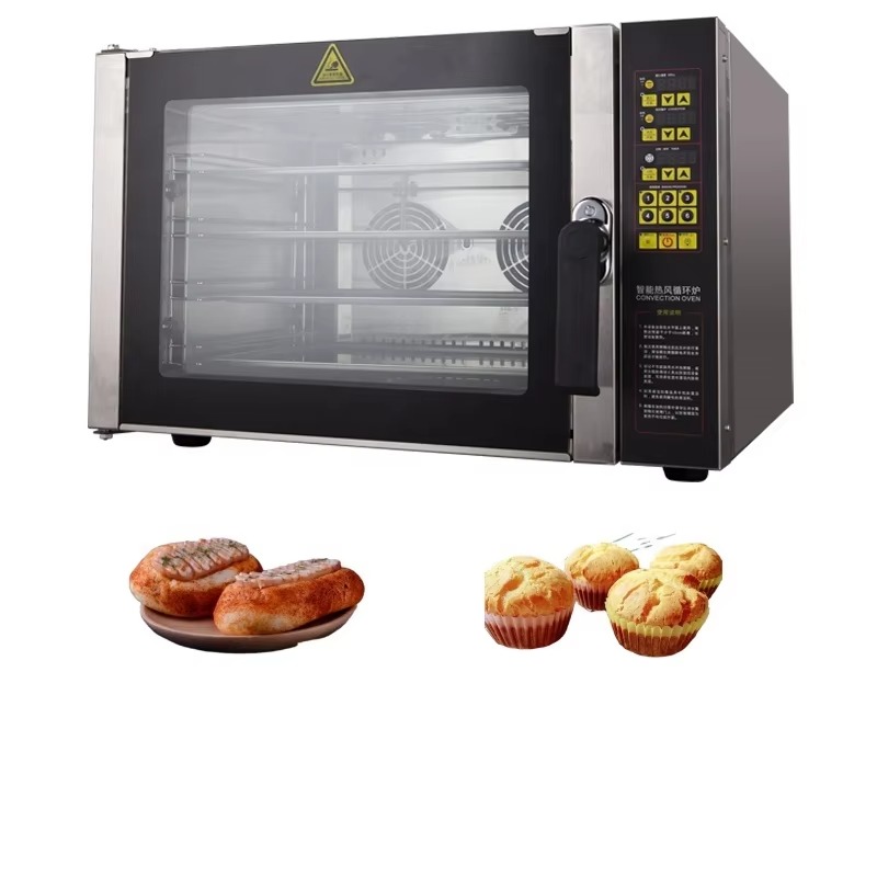 熱風対流式オーブン、ガラス扉デザイン、電気スチームベーキング - Commercial Kitchen Baking Equipment のレビューと価格