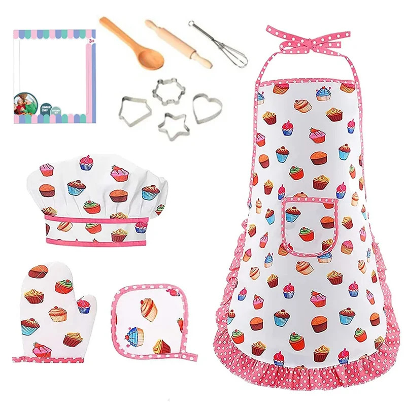 キッチンおもちゃ ベーキングごっこ遊び 料理道具 女の子向け - Kitchen Baking Cloth のレビューと価格
