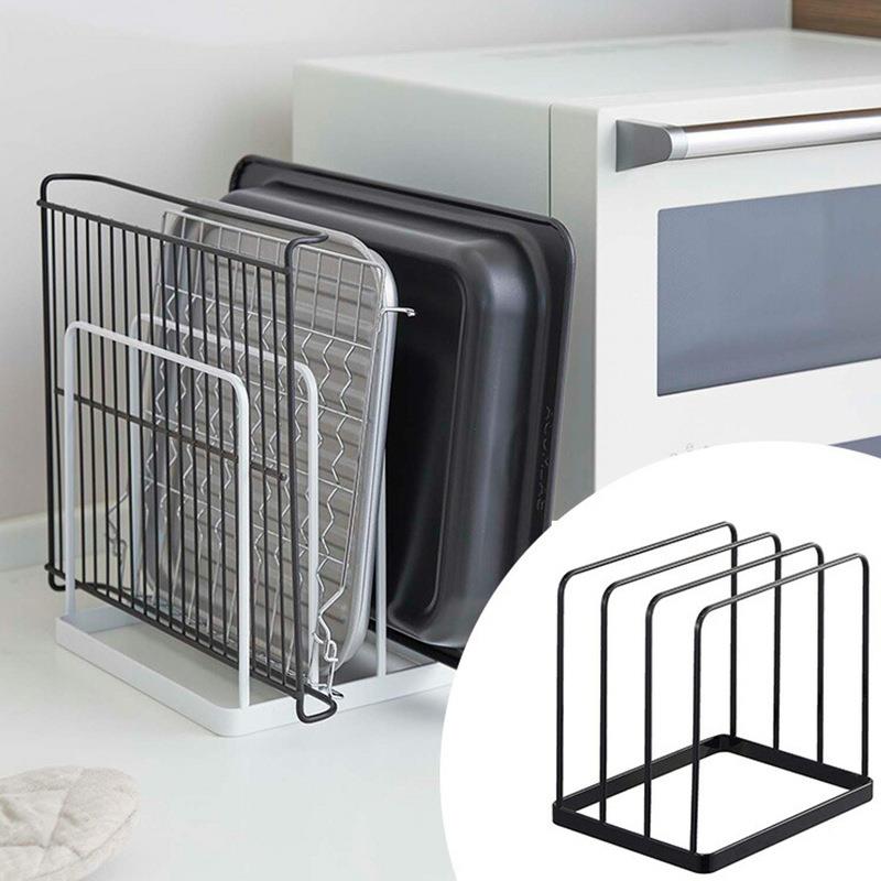 大型多機能和風キッチン収納ラック、ベーキングトレイ、まな板オ - Kitchen Cabinet Baking Organizer のレビューと価格