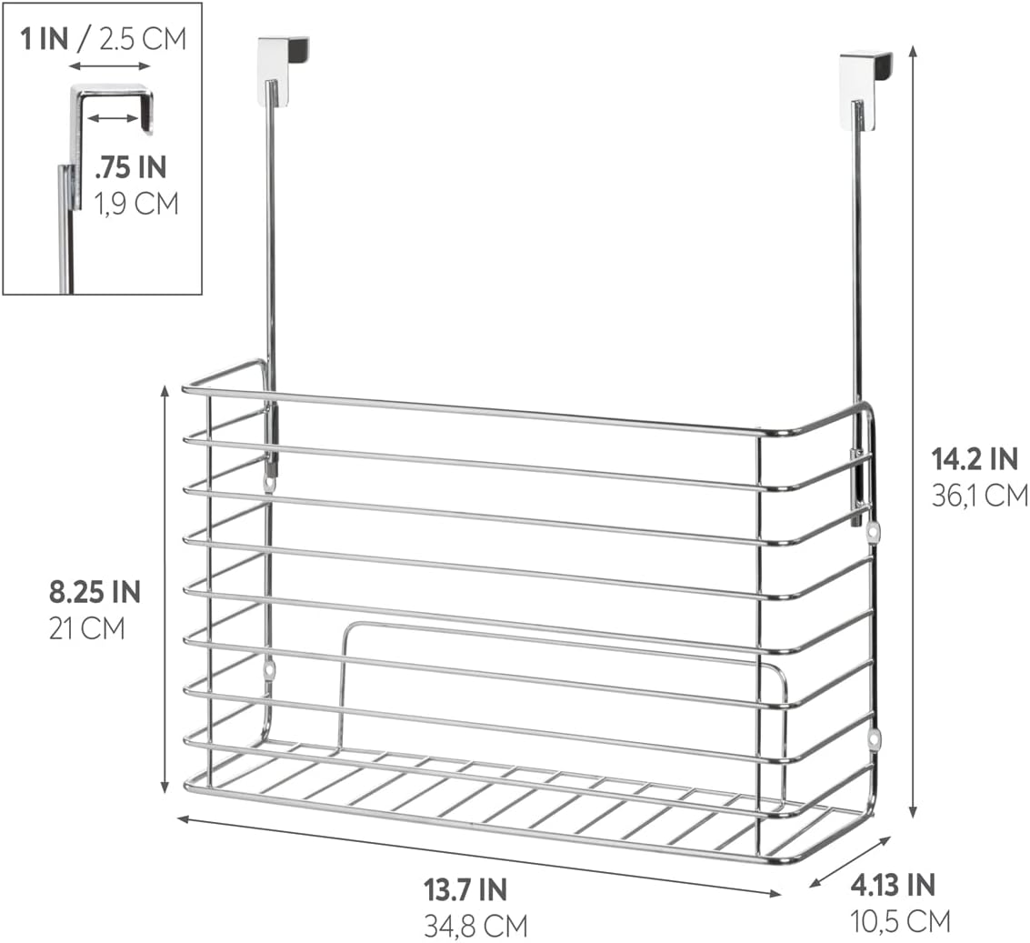 金属製オーバーザキャビネットキッチンオーガナイザーバスケット - Kitchen Cabinet Baking Organizer のレビューと価格