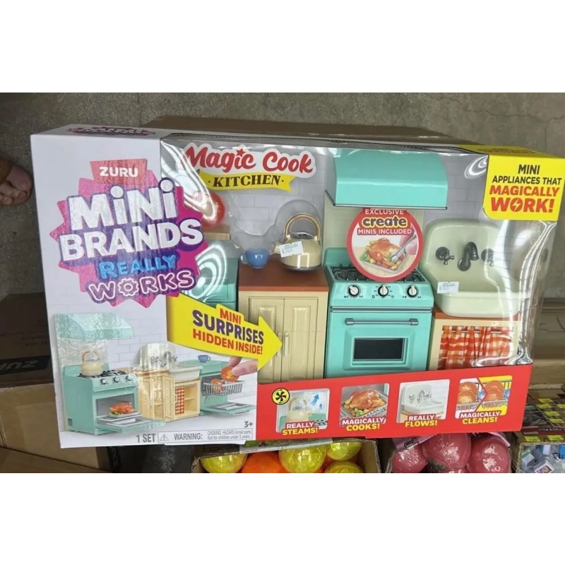 ズルミニブランドマジックキッチンセットサプライズおもちゃミニ - Mini Kitchen Baking のレビューと価格