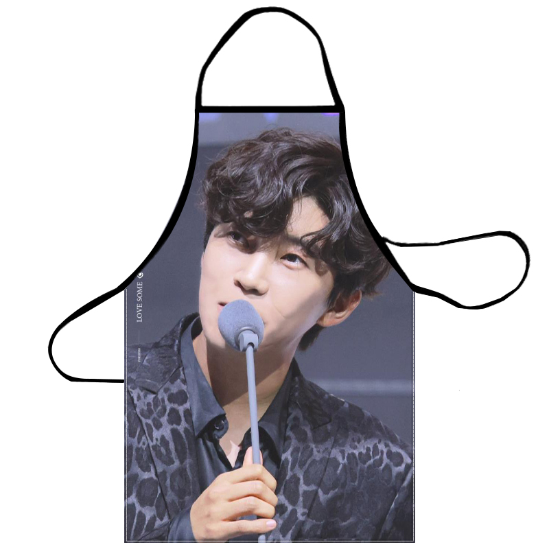 若いwoong 03男性と女性のためのシェフのエプロン、バー - Kitchen Baking Cloth のレビューと価格