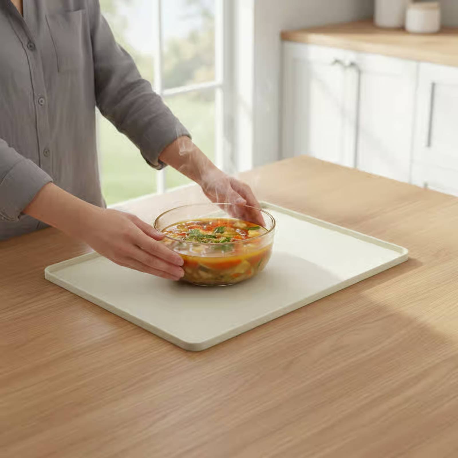 シリコン製電子レンジトップマット 柔軟な電子レンジトッププロ - Kitchen Accessories For Baking のレビューと価格